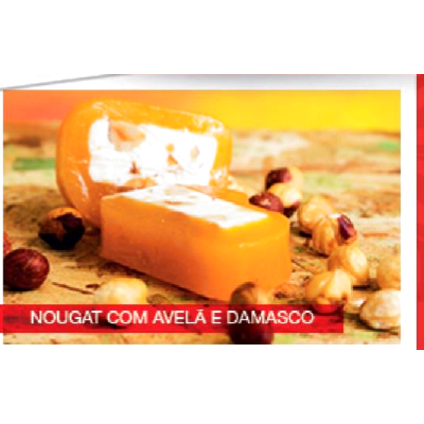 Nougat Avelã e Damasco